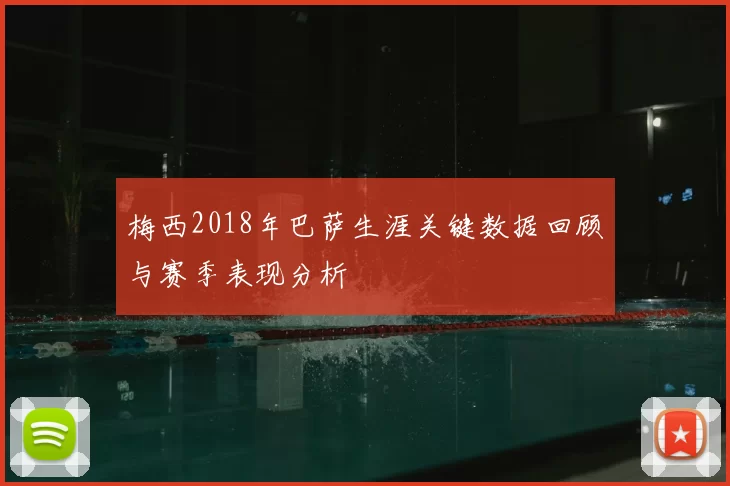 梅西2018年巴萨生涯关键数据回顾与赛季表现分析